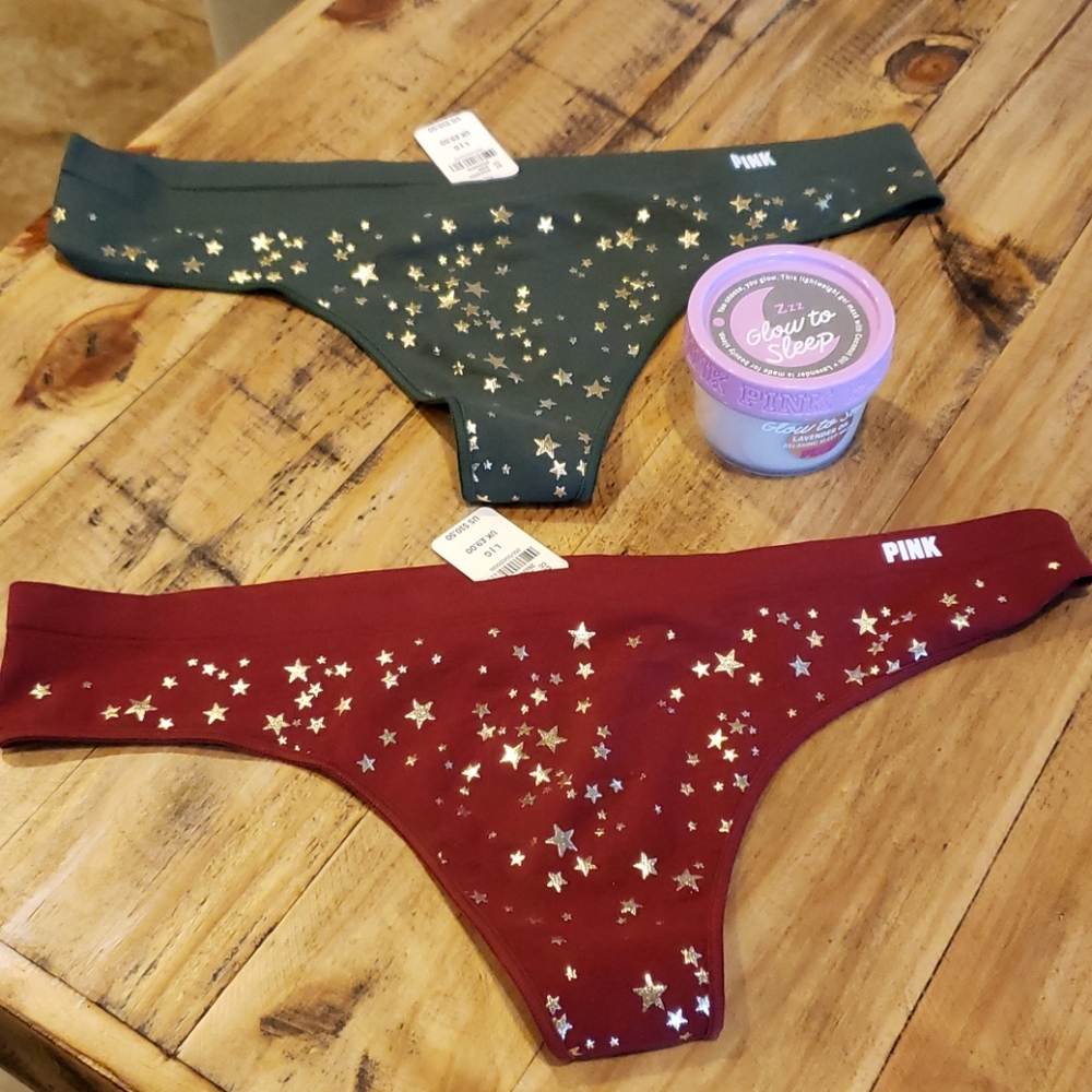 NWT Victoria Secrets Pink Size Large & Sleep Mask